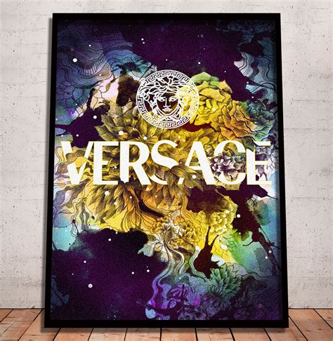 versace poster 60x90|Versace metal posters.